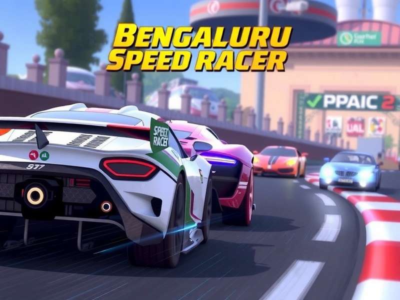 Bengaluru Speed Racer - Race Through Bengaluru's Streets Bengaluru Speed Racer Game Cover